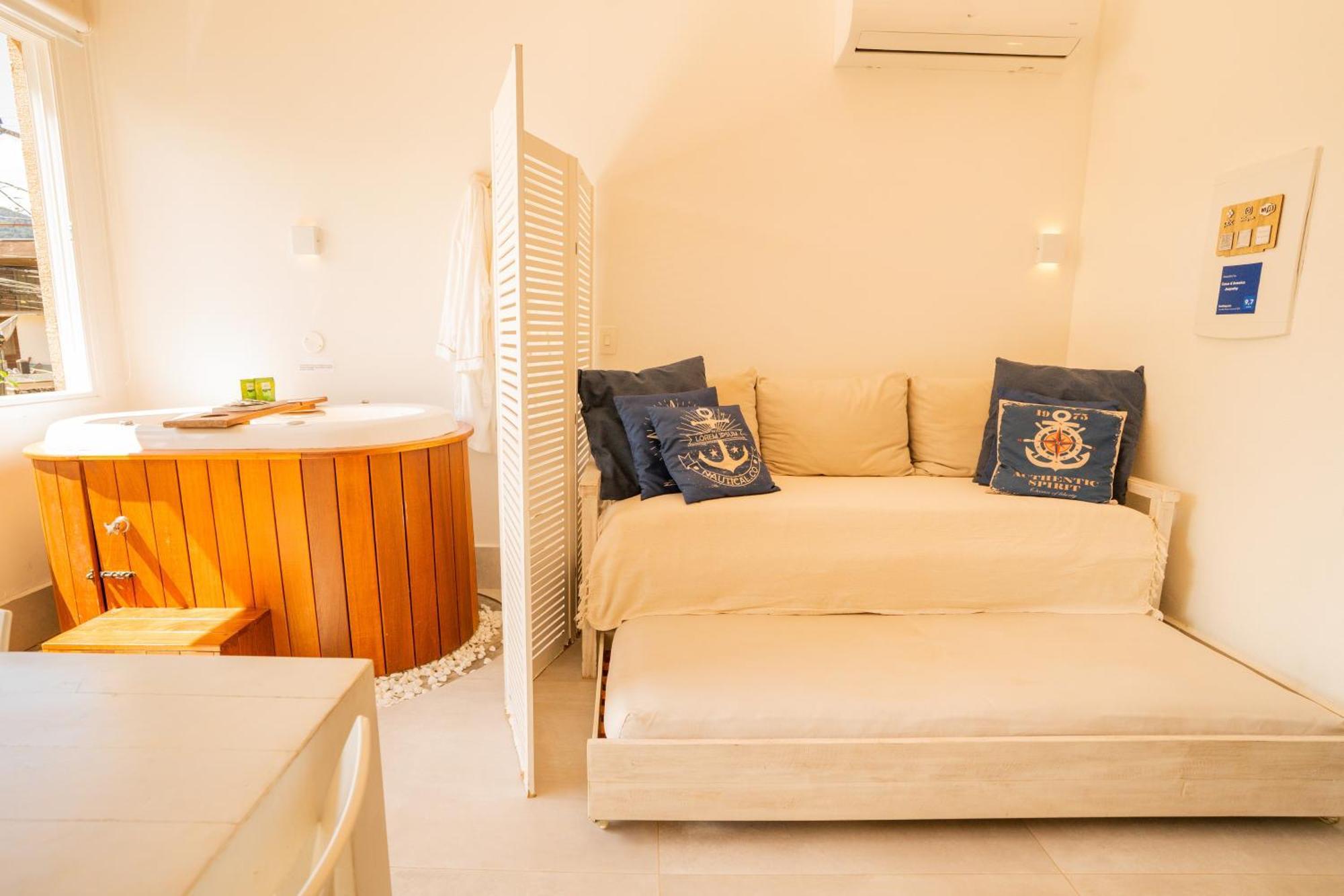 Casa D'Aroeira Residencial Boutique - Centro De Juquei - 2 Quadras Do Mar - Servico De Praia - Roupa De Cama 600 Fios Algodao Egipcio - Toalhas Banho E Praia - Tudo Novo - Estacionamento Interno - Cozinha - Consulte Unidades Com Ofuro Hidro E Cromote エクステリア 写真